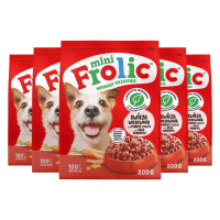 5X Frolic Hondenvoer Droog Mini Rund 800 gr
