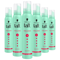 6X Taft True Volume Mousse Mega Strong 200 ml