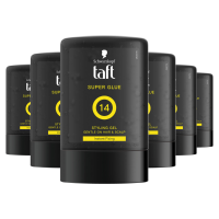 6X Taft Men Power Gel Super Glue Hold 14 300 ml