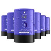 6X Taft Men Power Gel Titane Hold 6 300 ml