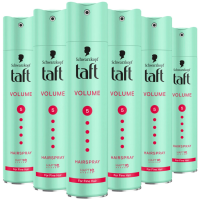 6X Taft True Volume Hairspray Mega Strong 250 ml