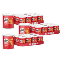 3X Pringles Chips Original 12 x 40 gr
