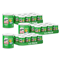 3X Pringles Chips Sour Cream & Onion 12 x 40 gr