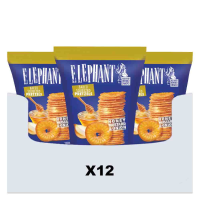 12X Elephant Pretzels Honing, Mosterd & Ui 160 gr