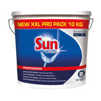 Sun Professional Vaatwaspoeder 10 (Lange wascyclus   huishoudmachine), Pro Formula 10 kg