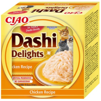 Inaba Ciao Dashi Delights Kattenvoer Nat Chicken 70 gr
