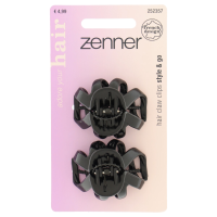 Zenner Sierklem Designed in France Zwart 2 stuks