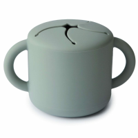 Mushie Snack Cup Cambridge blue