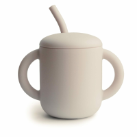 Mushie Drinkbeker met Rietje Shifting Sand