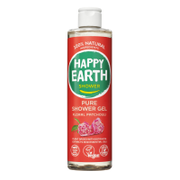 6X Happy Earth 100% Natuurlijke Douchegel Floral Patchouli 300 ml