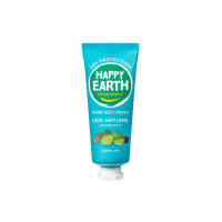 6X Happy Earth 100% Natuurlijke Deodorant Crème Cedar Lime 40 ml