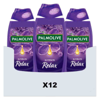 12X Palmolive Douchegel Aroma Essence Ultimate Relax 650 ml