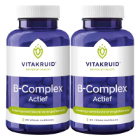 2X Vitakruid B Complex Actief 90 vegancapsules