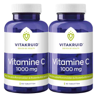 2X Vitakruid Vitamine C 1000 mg 90 tabletten