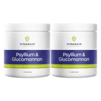 2X Vitakruid Psyllium & Glucomannan 450 gr