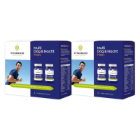 2X Vitakruid Multi Dag & Nacht Man 60 tabletten