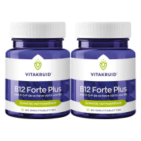 2X Vitakruid B12 Forte Plus met P 5 P 60 tabletten