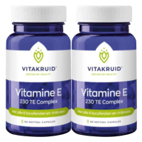 2X Vitakruid Vitamine E Complex 60 capsules