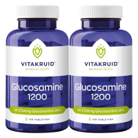 2X Vitakruid Glucosamine 1200 120 tabletten