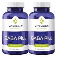 2X Vitakruid Gaba Plus 90 smelttabletten
