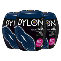 3X Dylon Textielverf Navy Blue 350 gr