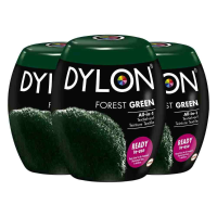 3X Dylon Textielverf Forest Green 350 gr
