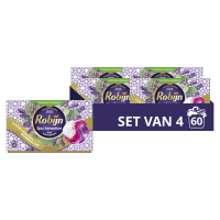 4X Robijn Wascapsules 3 in 1 Spa Sensation 15 stuks