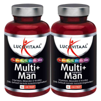 2X Lucovitaal Multi + Compleet Man 120 tabletten