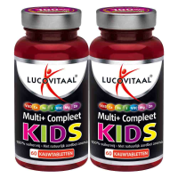 2X Lucovitaal Multi+ Compleet Kids 60 tabletten