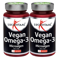 2X Lucovitaal Vegan Omega 3 Microalgen 60 capsules