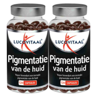 2X Lucovitaal Pigmentatie van de Huid 120 capsules