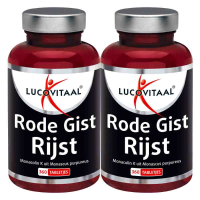 2X Lucovitaal Rode Gist Rijst 360 tabletten