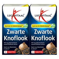 2X Lucovitaal Zwarte Knoflook 30 tabletten