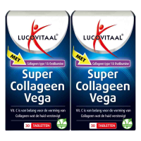 2X Lucovitaal Collageen Vega Super 30 tabletten