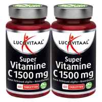 2X Lucovitaal Super Vitamine C1500 Time Released 60 tabletten
