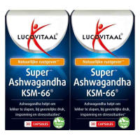 2X Lucovitaal Ashwagandha KSM 66 Super 30 capsules