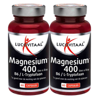 2X Lucovitaal Magnesium 400 L Tryptofaan 60 capsules