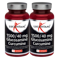 2X Lucovitaal Glucosamine Curcumine 1500/40mg 60 capsules