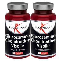 2X Lucovitaal Glucosamine Chondroitine Visolie 30 capsules