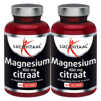 2X Lucovitaal Magnesium Citraat 400mg 150 tabletten