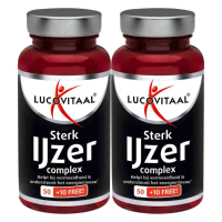 2X Lucovitaal Sterk IJzer Complex 60 tabletten