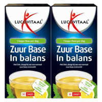 2X Lucovitaal Thee Zuur Base 20 stuks