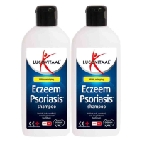 2X Lucovitaal Eczeem Psoriasis shampoo 200 ml