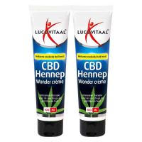 2X Lucovitaal Creme Huidwonder Hennep CBD 100 ml