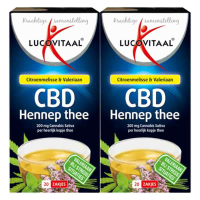 2X Lucovitaal Thee Hennep CBD 20 stuks