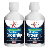 2X Lucovitaal Groenlipmossel Vloeibaar 200 ml