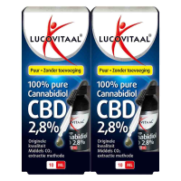 2X Lucovitaal Cannabidol CBD 2,8% 10 ml