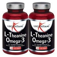 2X Lucovitaal L theanine Omega 3 210 capsules