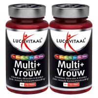 2X Lucovitaal Multi + Compleet Vrouw 40 tabletten