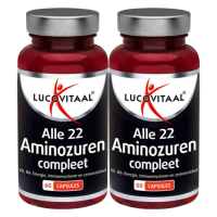 2X Lucovitaal Aminozuren Compleet + Vitamine B6 60 capsules